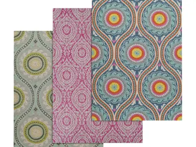 Rug Set 1212 3D model