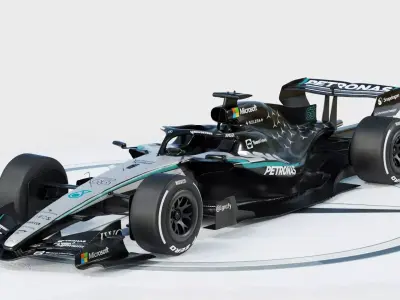 F1 Mercedes-Benz W17 2026 3D model