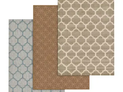 Rug Set 1822 3D model