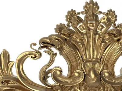 decorative pattern ready for 3D printing 3D model 4