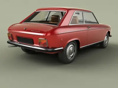 Peugeot 304 Coupe 3D model