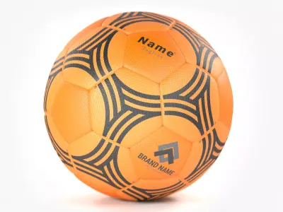 Customized 3D Soccer ball 3D model