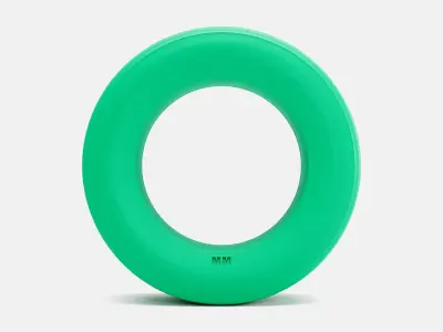 15x8 Goodyear Polyglas G60-15 Tire 3D print model