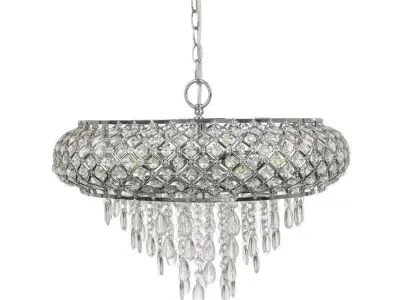 Bevers Light Geometric Chandelier 3D model