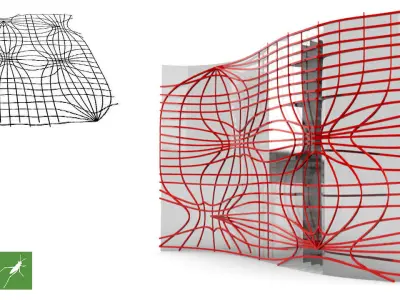 Parametric Pattern Design Grasshopper Rhino Files Download 3D model