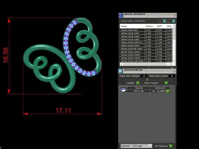 Jewelry Pendant 3D print model