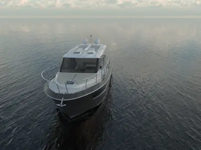 SPORT CRUISER BOAT 3D model