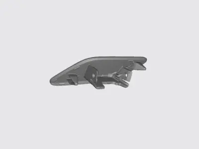 Vw Scirocco GTS Front Bumper Tow Cover 3D print model