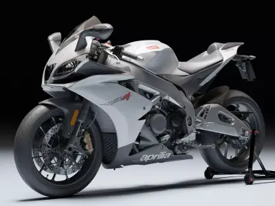 Aprilia RSV4 R 2010 Low-poly 3D model
