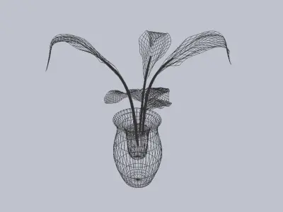 Potted Plant 3D model purchase