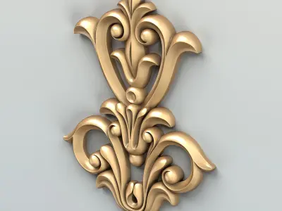Decor vertical 022 3D model