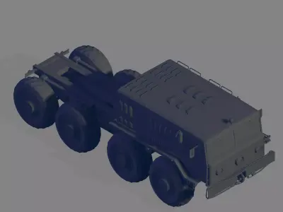 Truck D-535 3D model