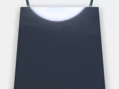 NYSJON Mirror with shelf 3D model