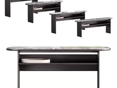 gallotti and radice sensei console 3D model