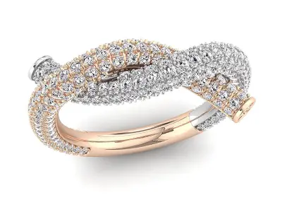 Luxury Fancy Ring 3D print model