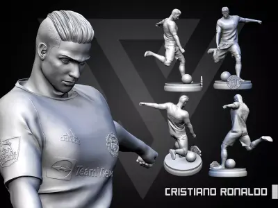 Ronaldo 3D Printable 3S 3D print model