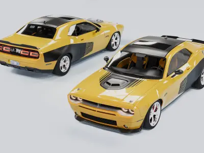 Plymouth Cuda  3D model