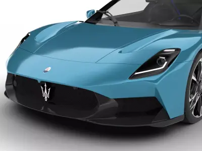 Maserati MCPura 2026 3d model 3D model