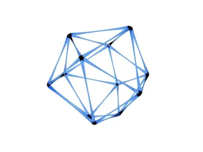 Straching Object Using MoGraph Animation Low-poly 3D model