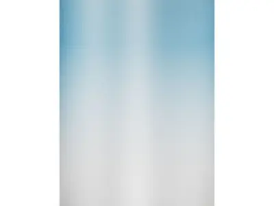 Frosted Gradient Side Table - Acrylic 3D model