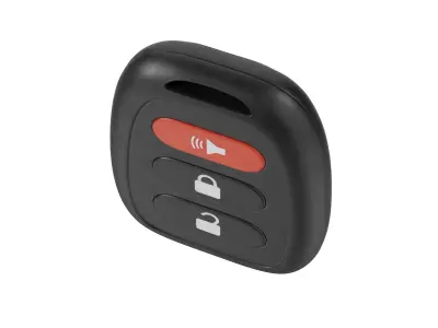 Car Key Remote Low-poly 3D model