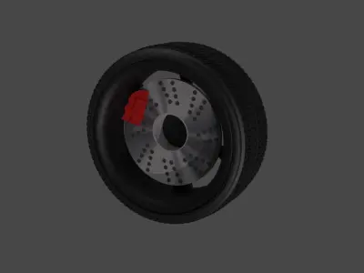 Tire Rim 3D model