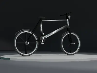Bicycle Low-poly 3D model