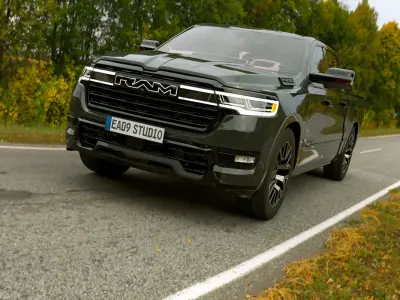 2025 Ram 1500 Ramcharger 3D model