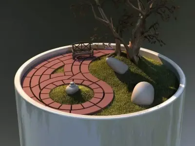 Ying Bonsai Mould Free 3D print model