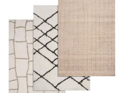 Rug Set 2190 3D model