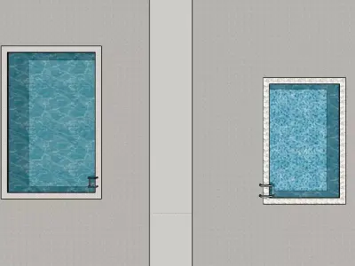 Swimming Pool Pack  Free 3D Model Free low-poly 3D model