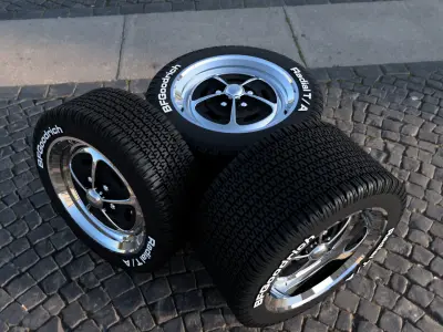 Magnum 500 plus Tires 3D print model