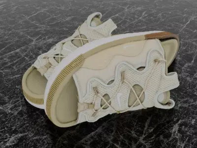 NIKE OFFLINE 20 SLIP 3D SLIPPER 3D model