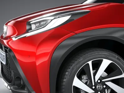 Toyota Aygo X 2022 3D model