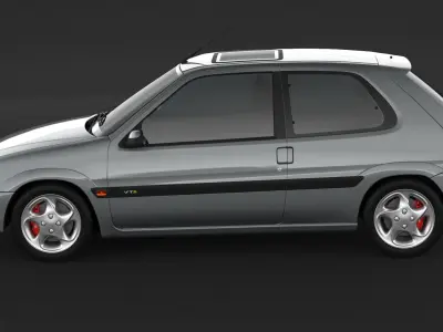 Citroen Saxo VTS 3D model