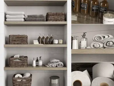 Bathroom Decor 3D model