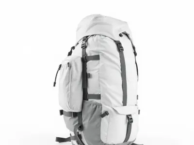 Expedition Backpack Adventure model pack Low-poly 3D model