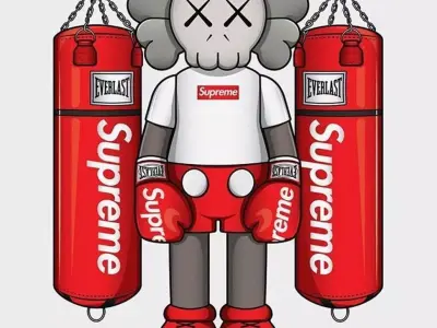 Kaws Box Supreme for Print 3D print model