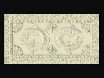 Decor for furniture 3D model 28