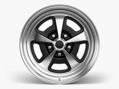 Magnum 500 Wheel Low-poly 3D model