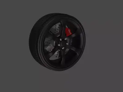 Tire Rim 3D model