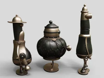 Machinarium Collection Vol 1 3D model