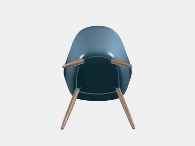GRONSTA Chair with armrests in-outdoor Low-poly 3D model