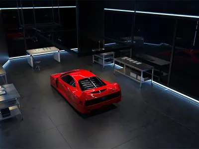 Ferrari Design Studio 3D model