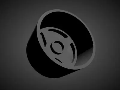 Rotiform GTB scalable and Printable rim 3D print model