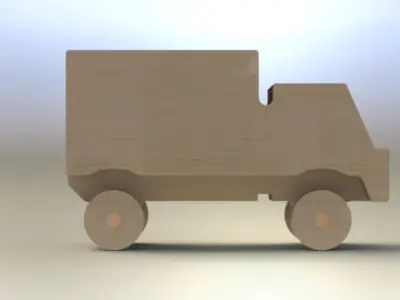 Truck asm Free 3D model