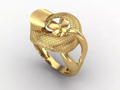 Women Plain Ring STL Models Womens Ring 3dmodels 3D print model 3D print model 18