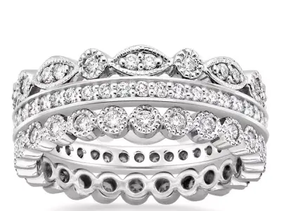 Band Ring 3D print model 107