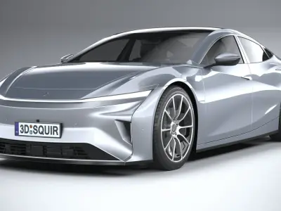 Generic Sedan v1 2025 3D model