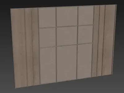 Decorative V45 Wall Panels 3D model